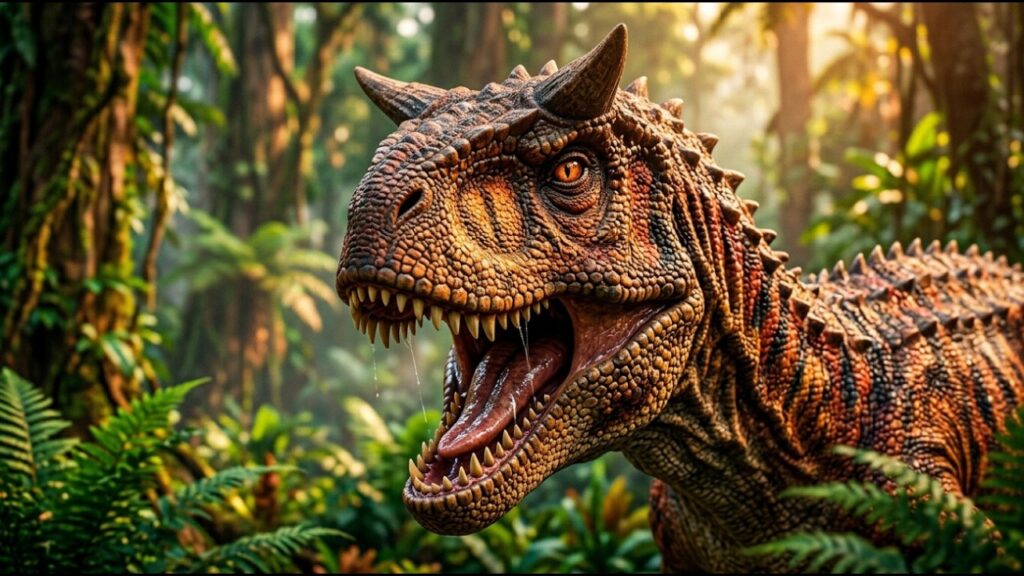 Reconstruction of Carnotaurus from Late Cretaceous Patagonia